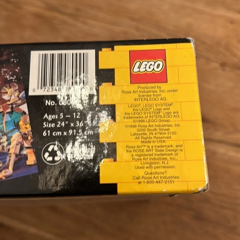 Lego SPACE 3D Floor Puzzle 50 Pieces Created by Rose Art